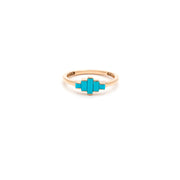 Aztec Ring Turquoise | True Curated Designs Jewelry