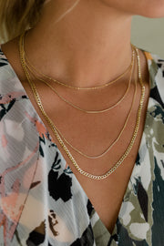 Barcelona Curb Chain Necklace