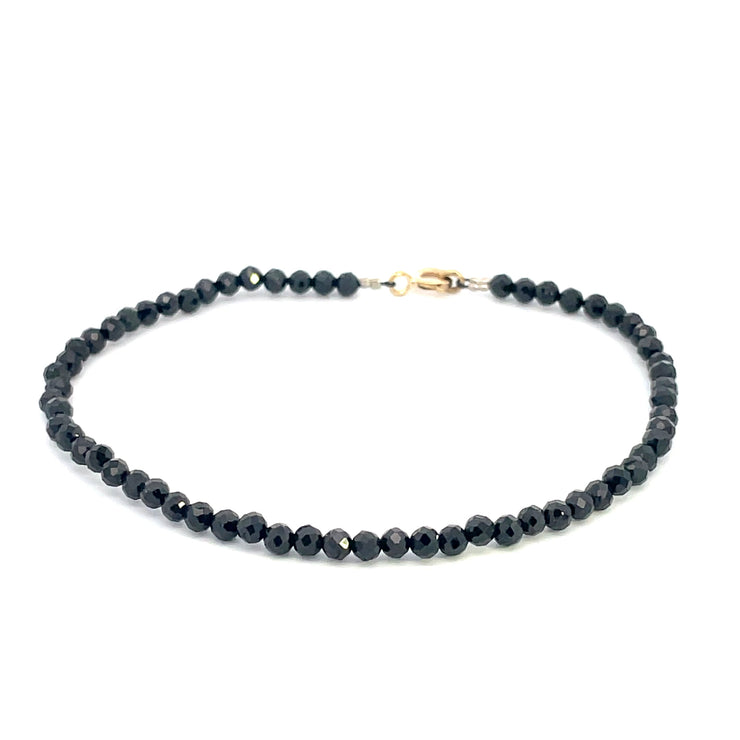 Micro Black Spinel Bracelet