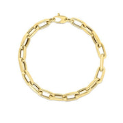 French Cable Bracelet - 6mm - 14k solid gold