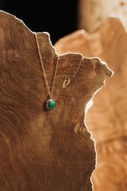 Deco Pendant - Green Malachite