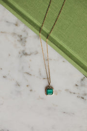 Deco Pendant - Green Malachite