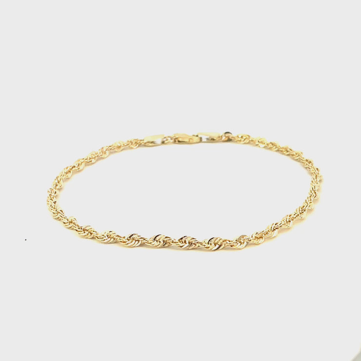Rope Chain Bracelet | True Curated Designs Jewelry