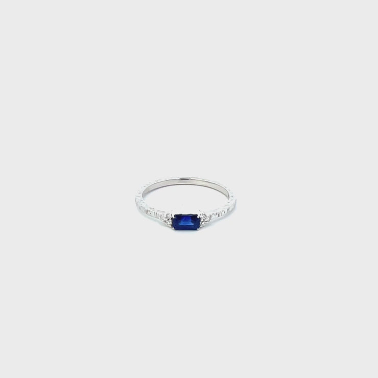 Covet Ring - Blue Sapphire | True Curated Designs Jewelry