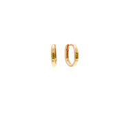 Ibiza 14k Gold Hoop Earrings - 12mm