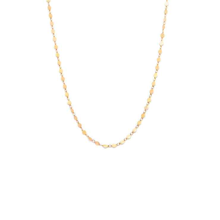 Mirror Chain Necklace (14k)