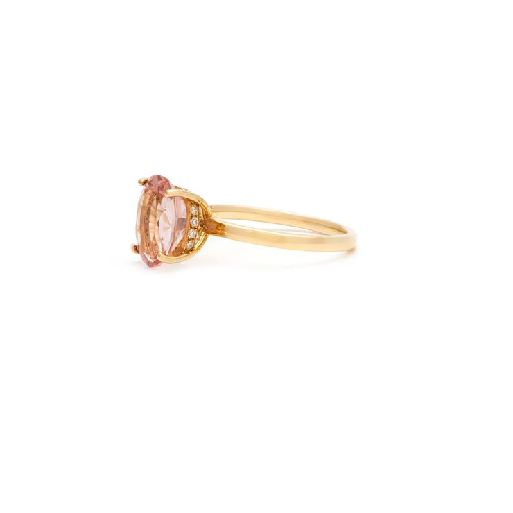 True Love - Pink Tourmaline Right Hand Ring